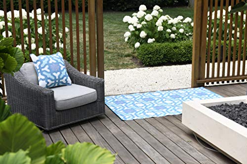 Fab Hab Siviglia - Multicolore - Blu (120cm x 180cm)