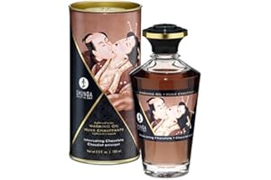 SHUNGA OILS SHUNGA ACEITE MASAJE EFECTO CALOR SABOR INTENSO CHOCOLATE 100 ML