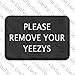 Produktbild ELQSMTIR entfernen Sie Bitte Ihre yeezys Vintage saugfähig Rutschfeste Boden Teppich Coral Teppich 59,9 x 39,9 cm