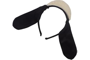 Topkids Accessories Animal Head Bands Adult Women, Kids, Headbands Men, Hen Party, Fancy Dress, Farm Plush Donkey Cow Sheep Christmas Headbands for Adults, Tail & Hair Band Costume