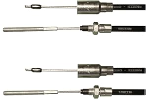 FKANHÄNGERTEILE 2 x câble de frein Knott 33921-1,14 HL: 1230 mm - GL: 1440 mm