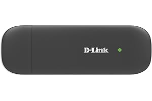 ‎D-LINK DWR D-Link DWM-222 4G LTE USB Adapter (USB-Anschluss, 4G/LTE/3G, HSPA+, 150 Mbps Download und 50 Mbps Upload) schwarz/anthrazit