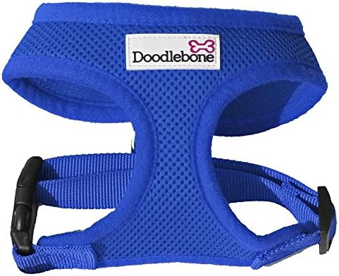 Doodlebone Soft Dog Harness (Medium) (Royal Blue)