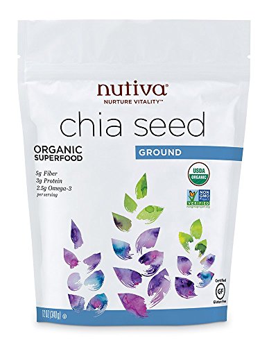 Preisvergleich Produktbild Nutiva Organisch Gemahlen Chia Samen 396 gm