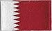 Produktbild Flaggen Aufnäher Patch Katar Fahne Flagge - 6 x 3,5 cm