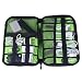 Produktbild Shopper Joy Elektronik Organizer Aufbewahrungstasche für Kabel Festplatte Speicherkarte USB-Stick (Schwarz)