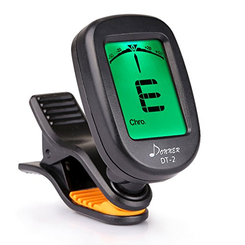 Donner Guitar Tuner Clip on DT2 Chromatic Digital Tuner Acoustic