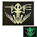 Produktbild US Navy Seals Bone Frog Totenkopf Skelett DEVGRU Morale PVC 3D Touch Fastener Aufnäher Patch