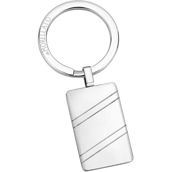 Portachiavi MORELLATO Prestige - Acciaio E Cuoio, Design Elegante Per Uomo - Foto 7