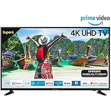 Samsung 108 cm (43 Inches) Super 6 Series 4K UHD LED Smart TV UA43NU6100 (Black) (2019 model)