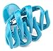Zest 6.5cm Wide Curvy Hair Claw Jaw Clip Hair Accessory