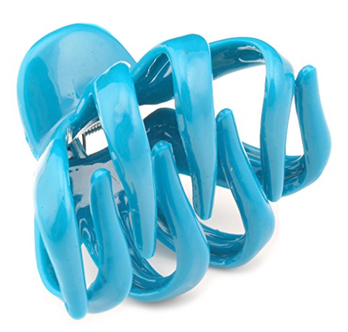 Zest 6.5cm Wide Curvy Hair Claw Jaw Clip Hair Accessory