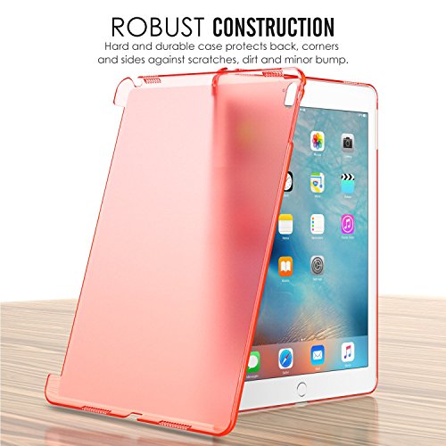 MoKo Hülle für iPad Pro 9.7 – Ultra Slim Translucent Hart Polycarbonate Schale Schutzhülle Case Cover für Apple iPad Pro 9.7 Zoll 2016 Modell Tablet, Matt Orange (Auch für iPad Pro Offizielle Tastatur) - 7