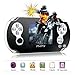 XinXu Spielkonsole Handheld Game Consoles 3.0 Spiel Retro Console 32 Bit mit 566 Spiele in 1 Geschenk für Kinder (Schwarz)