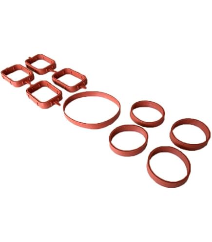 Twowinds - Guarnizione Del Collettore Di Aspirazione 11612246949 Compatibile Con BMW E81 E46 E90 E91 E92 E39 (set Di 5 - 5