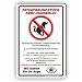 Produktbild Privatgrundstück - Kein Hundeklo Schild / Kein Hundekot / T-001 (20x30cm Schild)
