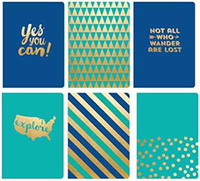 Studio G SUGVAC-98.1 Blue 4ea/6 Bulk Stitched Journal