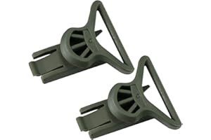 AOUTACC Helmtet Side Rails Gafas Giratorias Clip Airsoft Casco Accesorios para ARC Rail equipado ACH/MICH/Casco