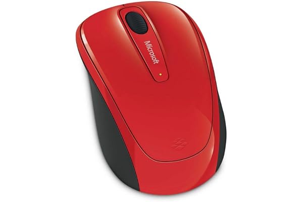 Microsoft Wireless Mobile Mouse 3500 - Souris sans fil Rouge