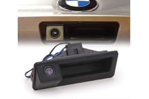 1SOURCETEK Car Reversing Camera Trunk Handle Rear Camera for BMW 5 series M5/3 series M3/X1/X3/X6/E39/E90/E60/E70/E83（2003-2009）