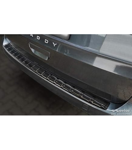 ABS Achterbumper beschermlijst Opel Vivaro C Mat Zwart