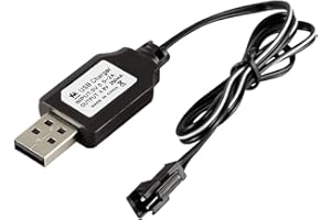 Fenteer USB LadeStromkabel Adapter StromStromkabel 4,8 V 250MA Balance Schnellladung für RC Modell
