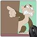 Produktbild The Evil Monkey Custom Bild High Qualität Gaming Maus Pad, Neopren-Gummi rutschfeste Unterseite