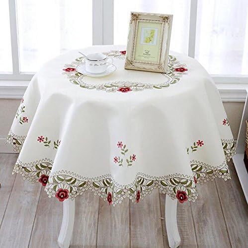 QIN PING GUO QPG Round Table Table Cloth Cloth Cover Cloth Coffee Table Cloth Table Tennis Tablecloth Suit (Size : 60*120cm)