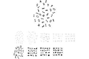 Design Letters Numéro et lettres pour le tableau d'affichage | Décorations murales en feutre ardoise 20mm 132 pièces | Symboles de tableau en feutre | Jeu de caractères de la lettre