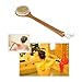 Pixnor Full Body Natural Bristle Dry Skin Exfoliation Brush Detox Fight Cellulite Tool