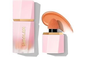 SHEGLAM Color Bloom Dayglow Blush Líquido para el maquillaje de las mejillas Acabado Shimmer – Float On