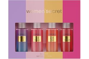 women'secret Body Mist Senses Geschenkset Body Spray Körperspray für Damen 4 x 50ml