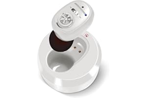 Hlfoaih ofrece una experiencia inmersiva en ambos lados, un diseño liviano de 3 g y carga magnética. Es un buen regalo para los padres.（White）