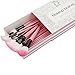 Make up Brushes, Start Makers Pink Makeup Brushes Professional Cosmetics Essential 32+1 Pieces Makeup Brush Set with Purple Beauty Blender and Gift Box