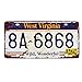 Produktbild Eureya WEST VIRGINIA 8A-6868 Auto License Plate Car Tag Home/Cafe Bar/Pub/Restaurant/Exhibition Wall Decor Vintage Plaque 6"x12"
