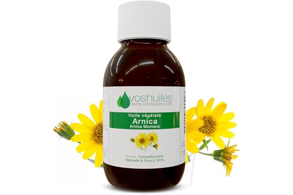 VOSHUILES - Huile Végétale 100% Pure et Naturelle pour Préparation et Récupération Sportives- Neutre- 100 ml - Idéale pour Massage et Soin Corporel - Huile Végétale de Qualité