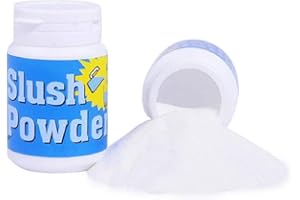 MilesMagic Magic Slush Powder for Water to Silk | Vanishing Liquid | Liquid to Rope | Freeze Water | Ice from Water etc Routine Effects | Close Up Magic Tricks