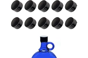 SELECTION ·1948 · ALBERTS · PREMIUM ALBERT PFÄFFLE Handschraubverschluss-Sets für 5 Liter Glasballon aus Blauglas (Ersatzdeckel) (10er-Set)