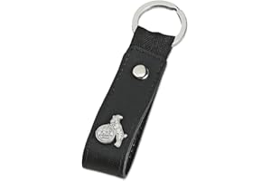 KÖLN COLOGNE 1. FC Köln Schlüsselanhänger - Schlaufe Leder - schwarz Anhänger - plus Lesezeichen I love Köln