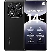 XIAOMI Smartphone Redmi Note 14 Pro 5G, 8+256GB, fotocamera AI da 200MP, IP68, ricarica turbo da 45W con batteria da 5110mAh,