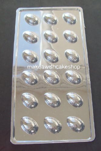2D Mini Cracked Egg Chocolate Mould 18 on 1