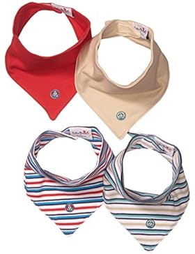 Julius Hüpeden Unisex Baby Halstuch im 4er Pack