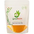 goodFarm Organic Turmeric Powder 500g - Premium Quality, Certified Organic | Vegan | Ayurveda | Superior aroma & taste | Anti-inflammatory & other health benefits,GFTURM000500P0