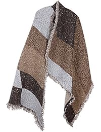 Bufanda Manta para Mujer Bufanda Cuadros Grande Gruesa de Moda de Otoño / Invierno Talla única 205 * 70cm