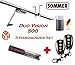 Produktbild Sommer Duo Vision 500 Garagentorantrieb 3er Set - Torantrieb - Garagentoröffner