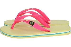 Ipanema Ciabatte da Bambina Infradito CLAS Brasil II Kid Yellow Pink