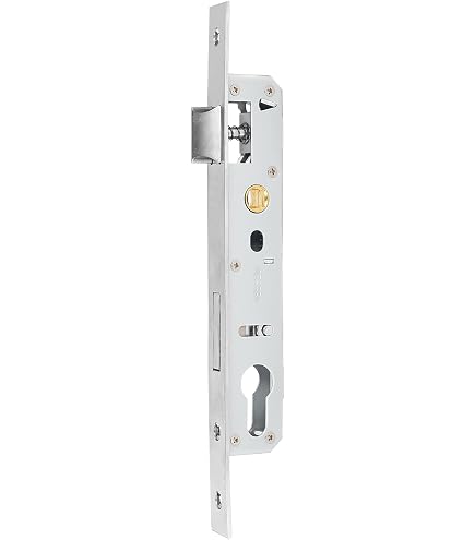 Serratura A Gancio Per Telaio Tubolare In Acciaio Inox – Misura 85x25 Mm, Per Porte Interne E Bagno, Resistente Alla Ruggine