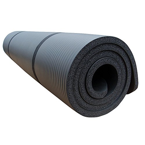 ScSPORTS Gymnastikmatte Matten 60ziger, Schwarz, 10000523