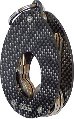 Key Catcher Oval by Klixxo in Black | The smart Key Holder made of fiberglass