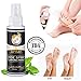 Produktbild Fußspray, Yvonnesly Foot Spray mit 100% Natürlicher Pflanze - Fußdeospray für Fußpflege und Gegen Fußgeruch - Fussdeo 100ml